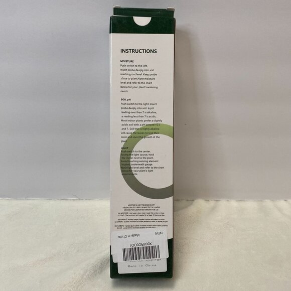 Three-Way Soil Tester Meter Soil Moisture Light pH Test Kit - Picture 9 of 9